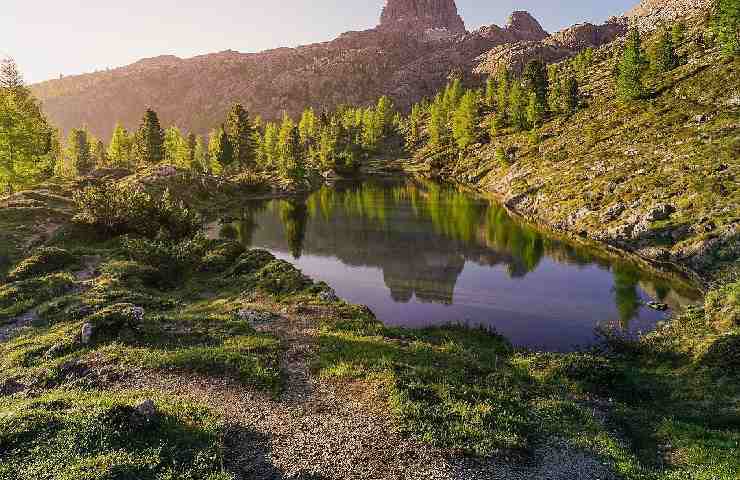 Uno scorcio delle Dolomiti