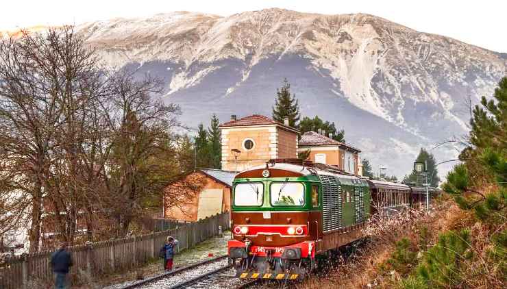 Transiberiana d'Italia, spettacolo sulle rotaie