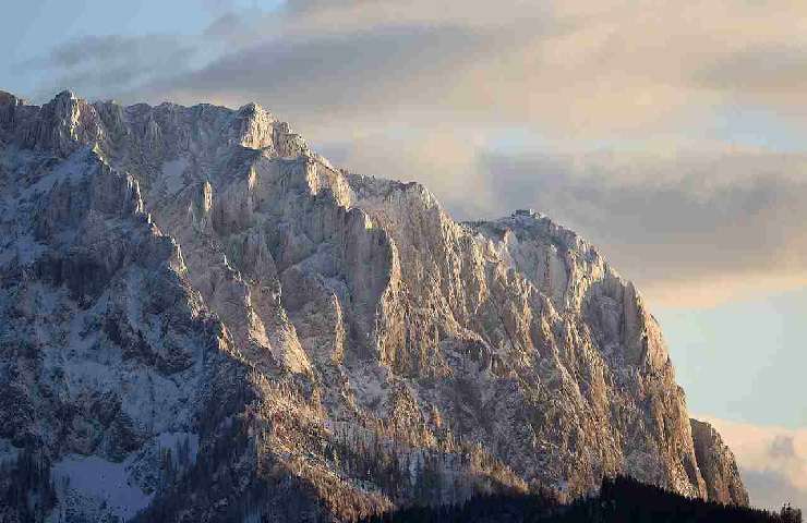 Un panorama alpino