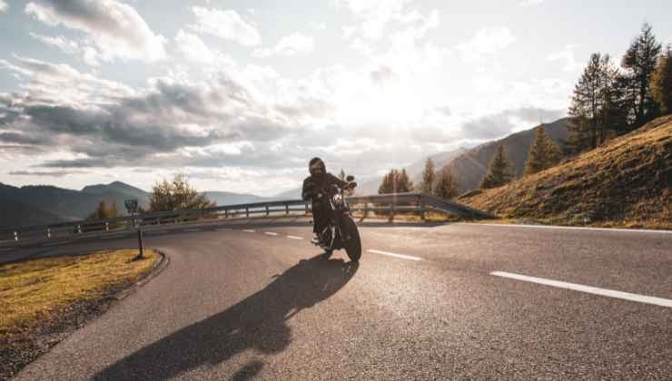 Errori viaggio montagna moto