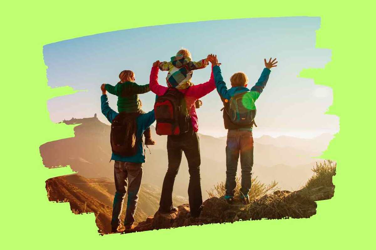 andare in montagna con i bambini