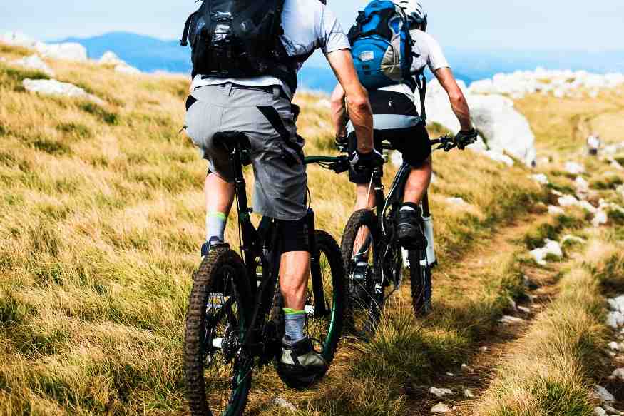 bicicletta in montagna