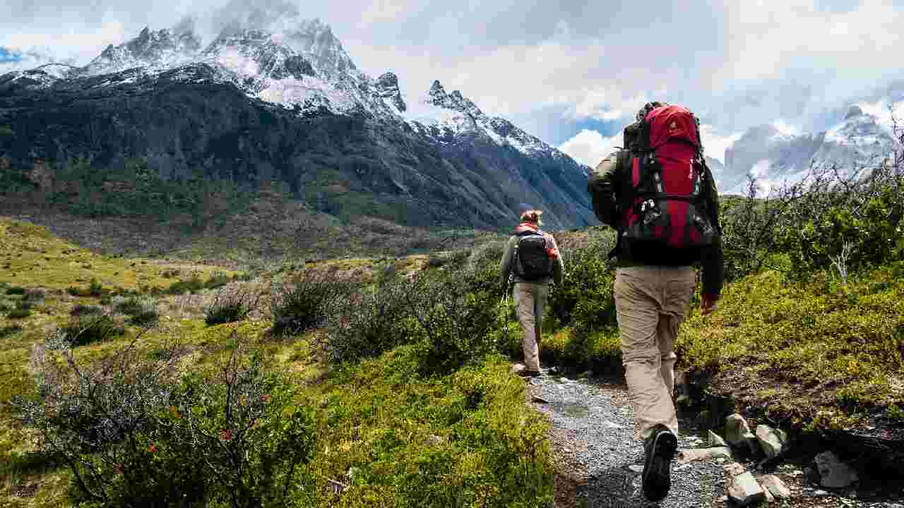 Montagna trekking