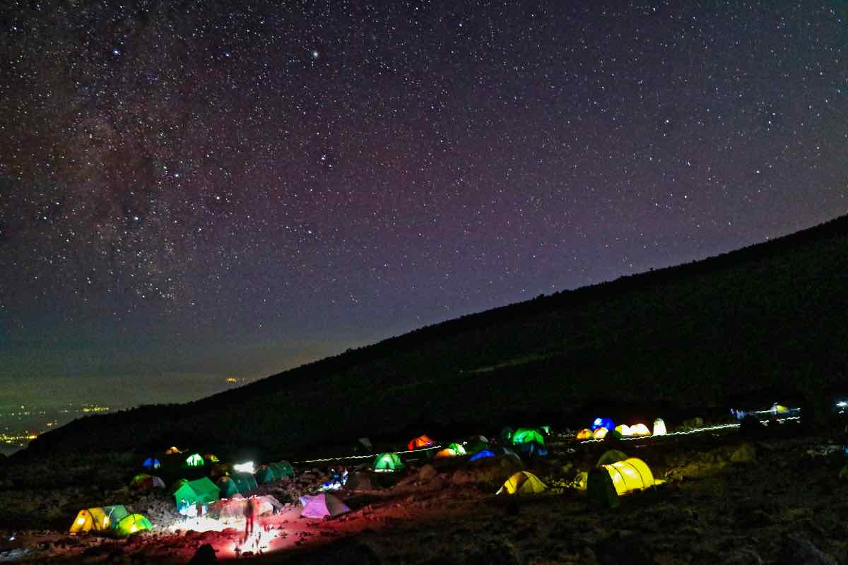 Cosa fare prima di passare la notte in tenda