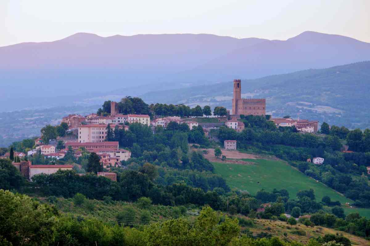 Cammino di Dante percorso