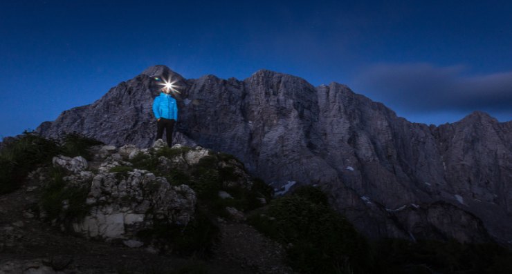 Gita in Montagna di notte 