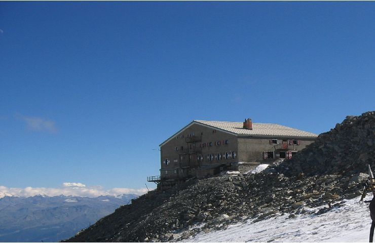 Il rifugio Torino