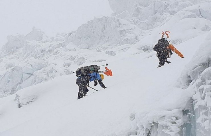 Nives Meroi e Romano Benet sull'Himalaya
