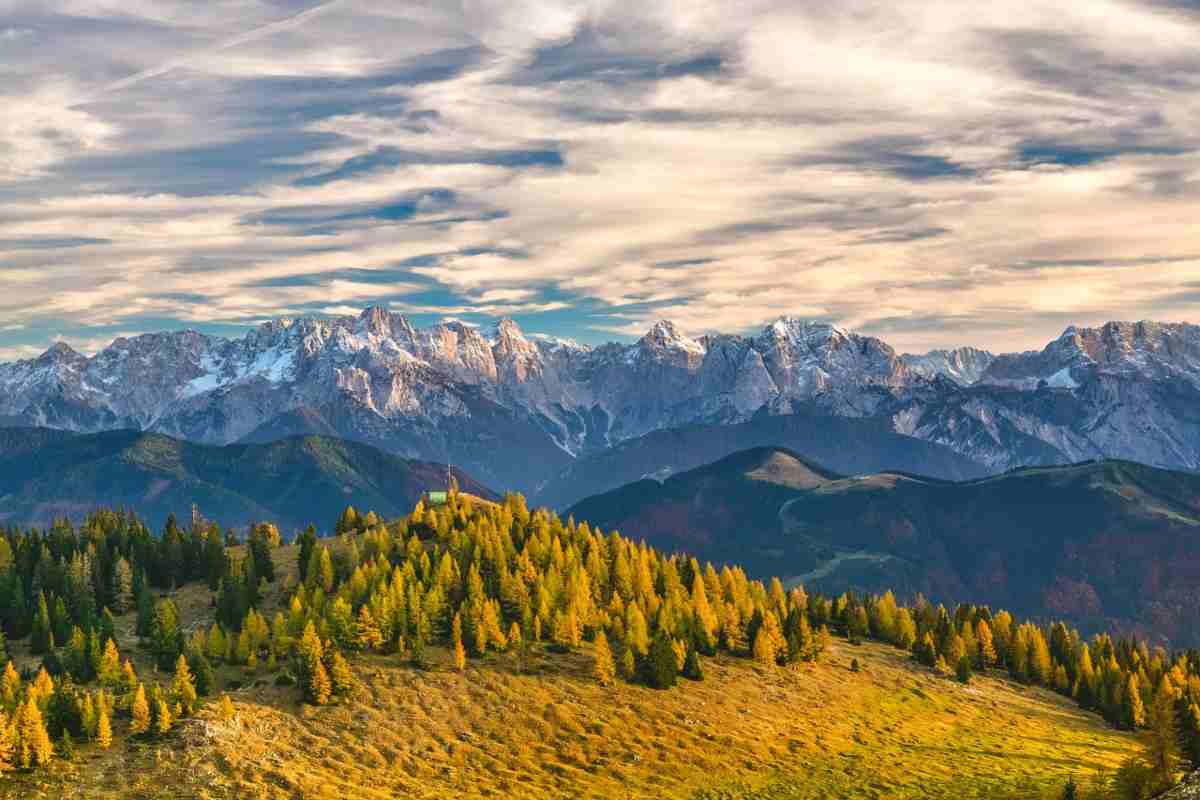 alpi cambiano colore per la crisi climatica