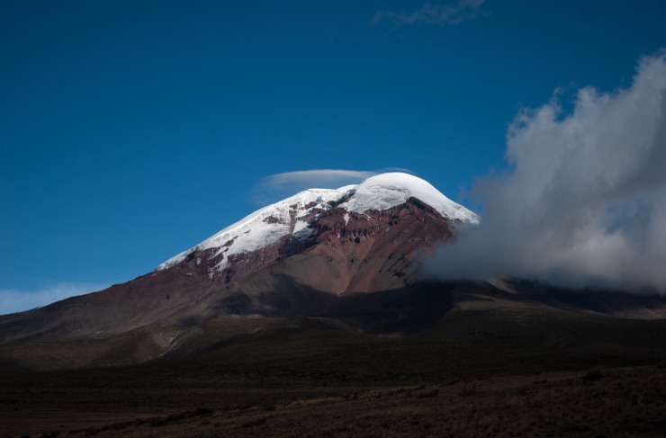 La vetta del monte Chimborazo