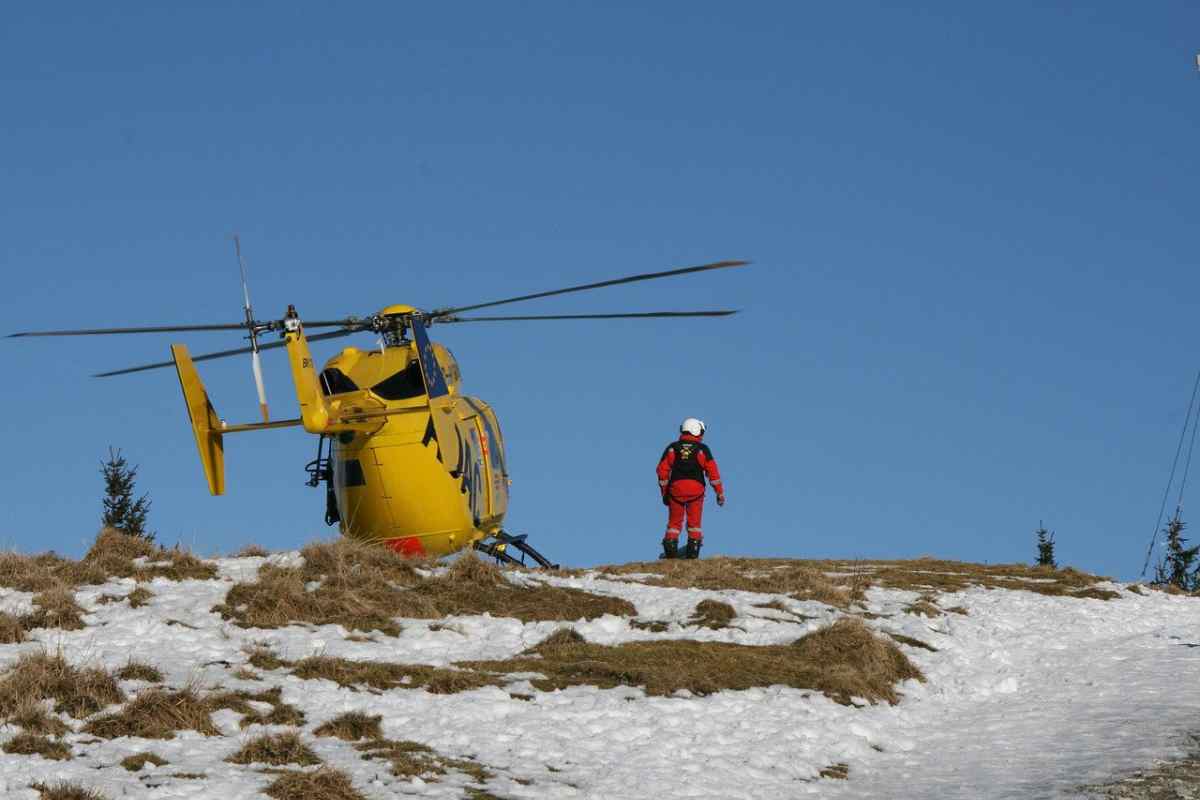 Intervento di soccorso alpino