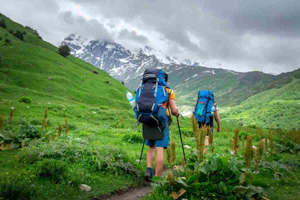 trekking in montagna