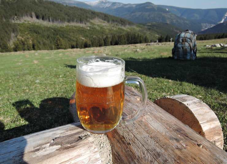 Una birra in montagna