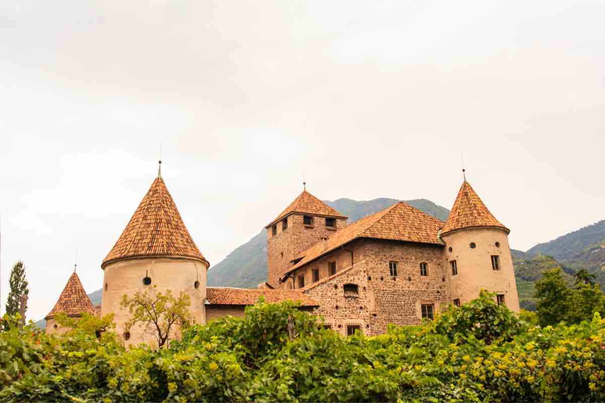 il bellissimo Castello Maretsch a Bolzano