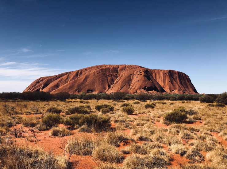 Il monolite di Uluru o Ayers Rock