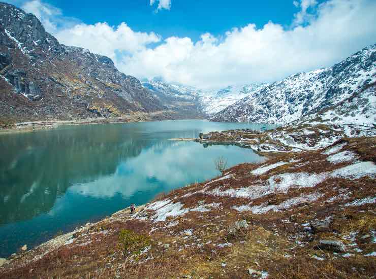 Tsangmo lago a Sikkim, India