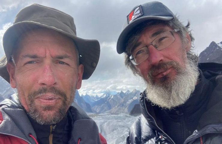 Sergey Nilov e Dmitry Golovchenko, i due alpinisti che nel 2019 hanno scalato il Monte Jennu