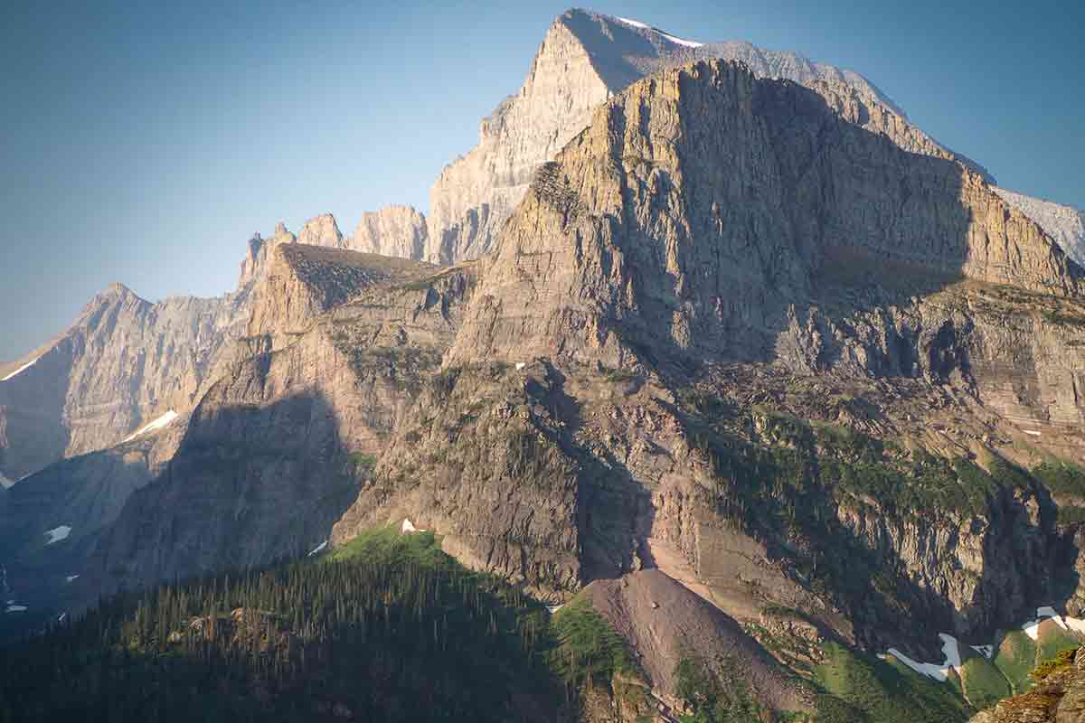 il mount grinnel in montana