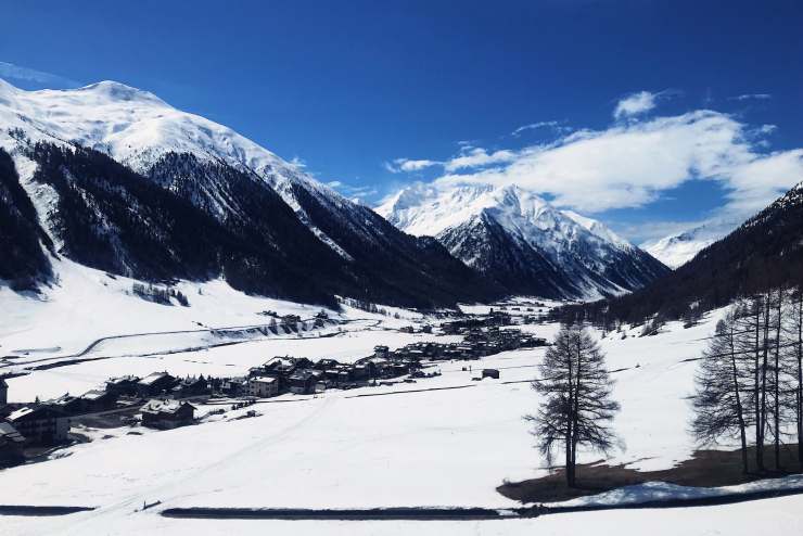 Livigno innevata