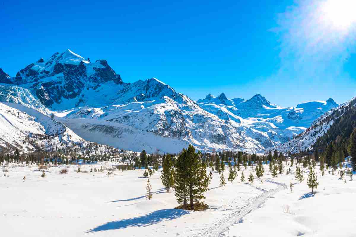 Val Roseg, Engadin, Switzerland