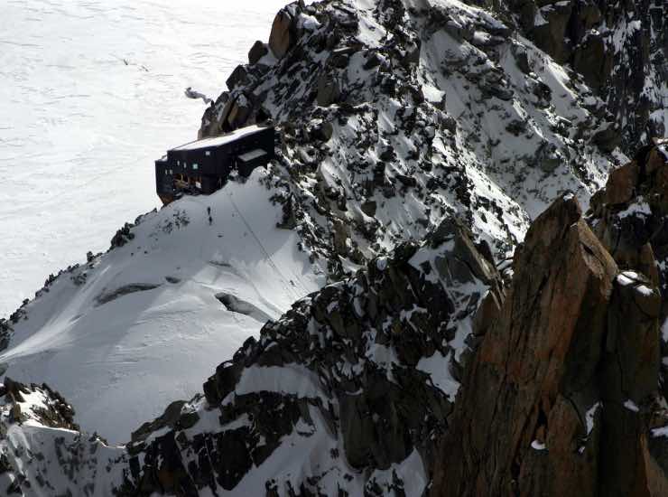 Un rifugio di montagna 