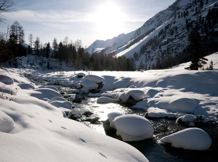 Particolare della Val Roseg