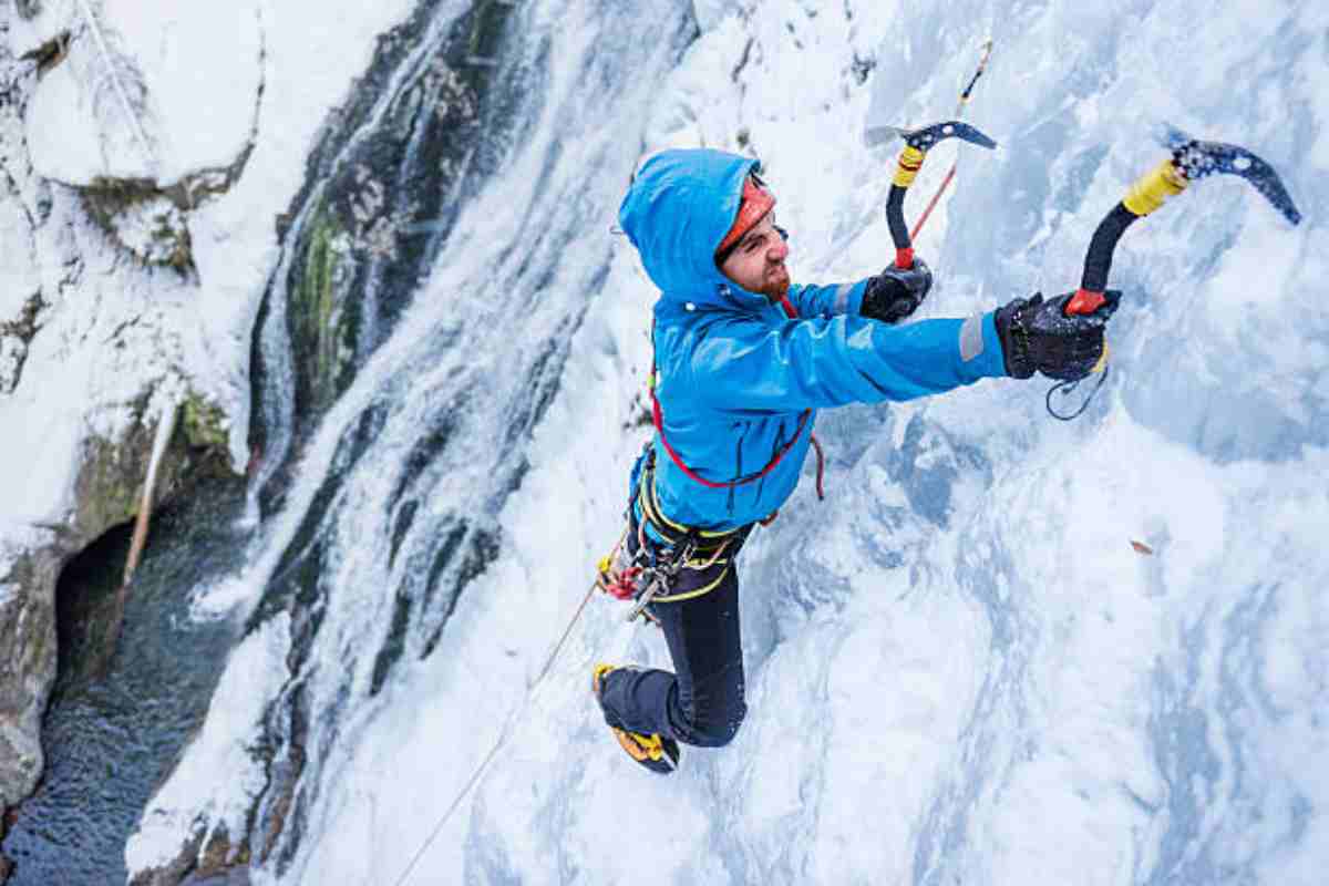 Arrampicata su ghiaccio