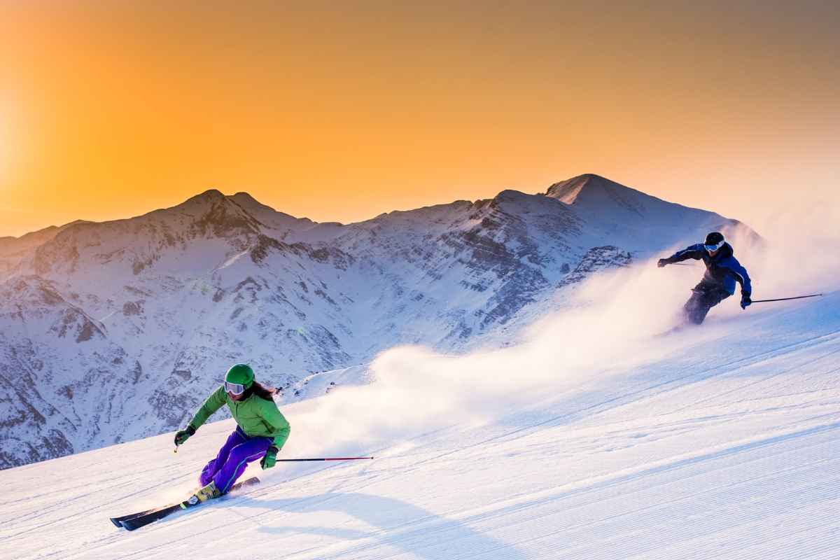 Quante calorie si bruciano sciando