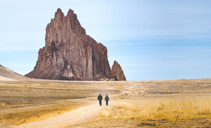 Shiprock nel New Mexico