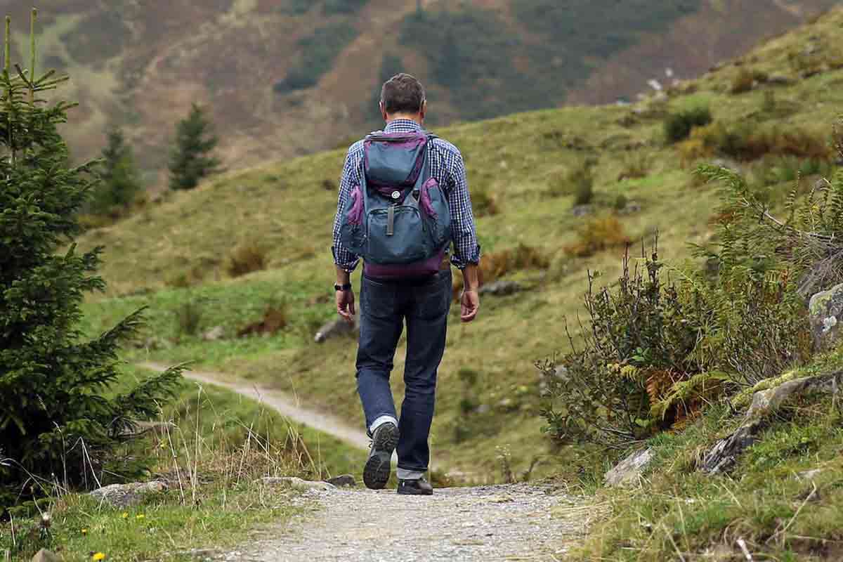 camminare in montagna