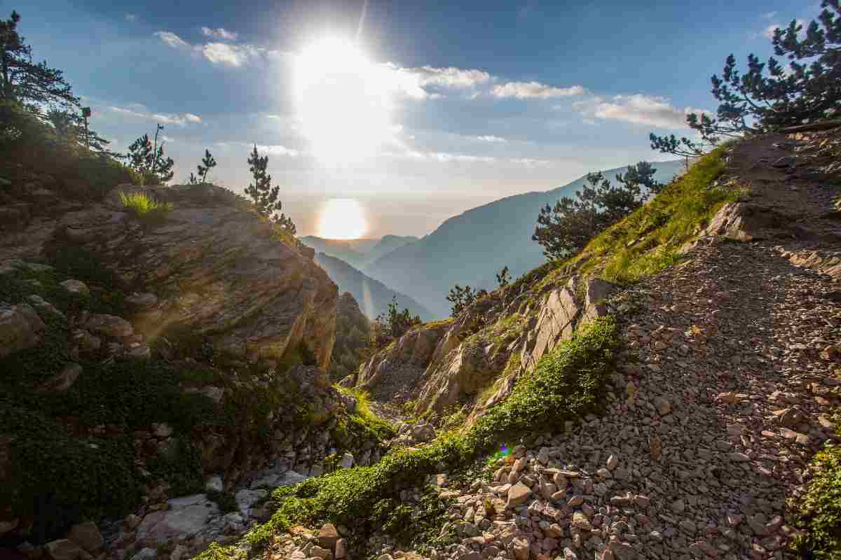 Mitologia e storia di fondono sul Monte Olimpo