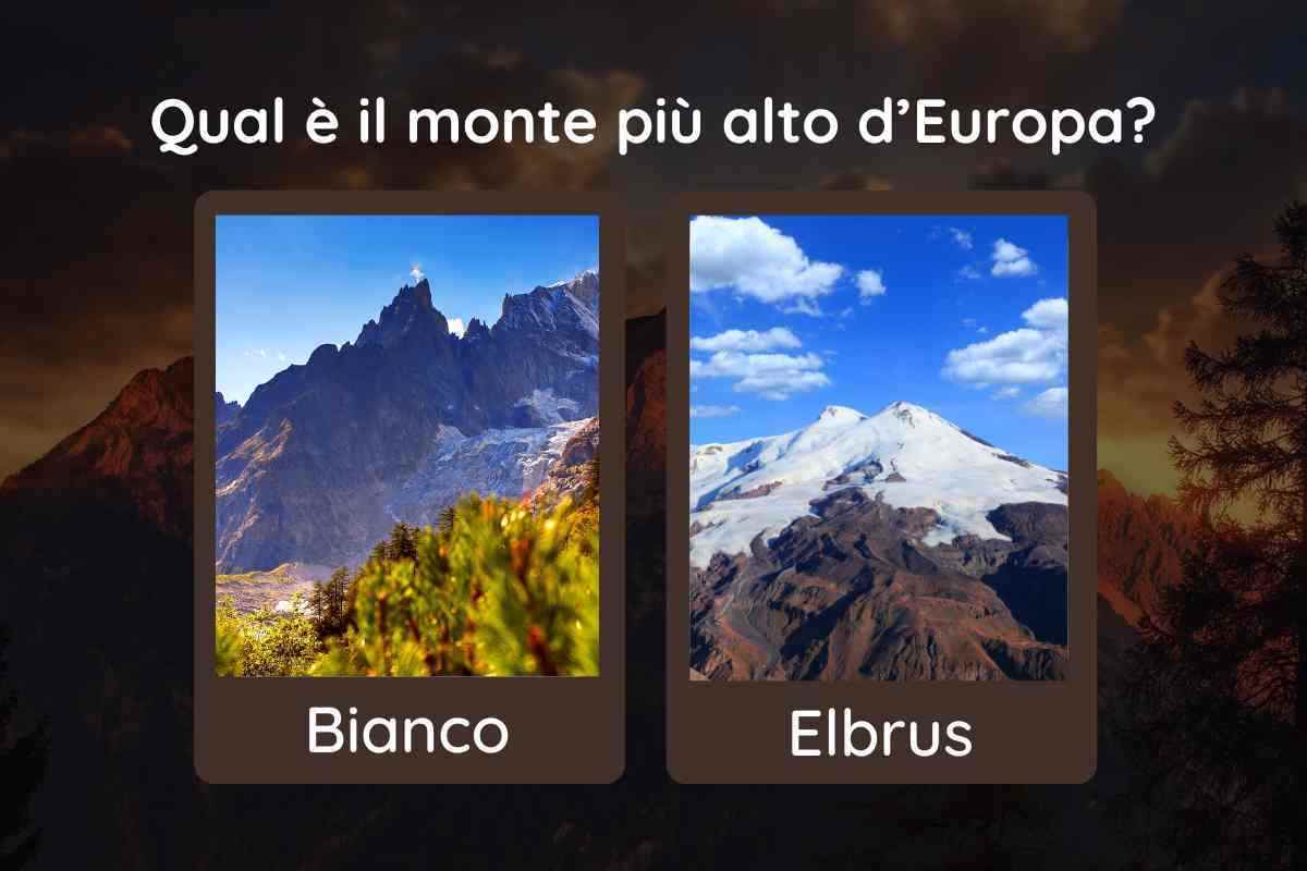 Test montagna più alta d'Europa