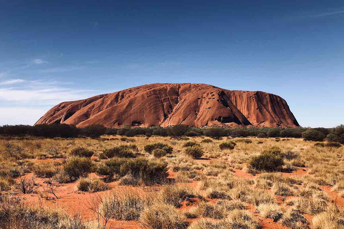 uluru in australia