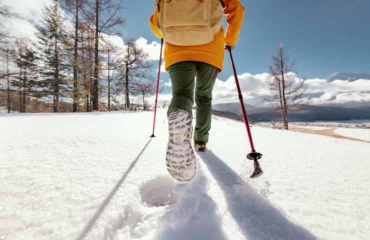 Fare escursioni in montagna a febbraio