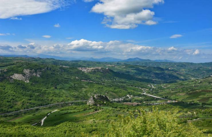 Paesaggio in Molise