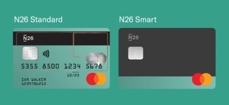 n26 è tra le migliori carte con iban