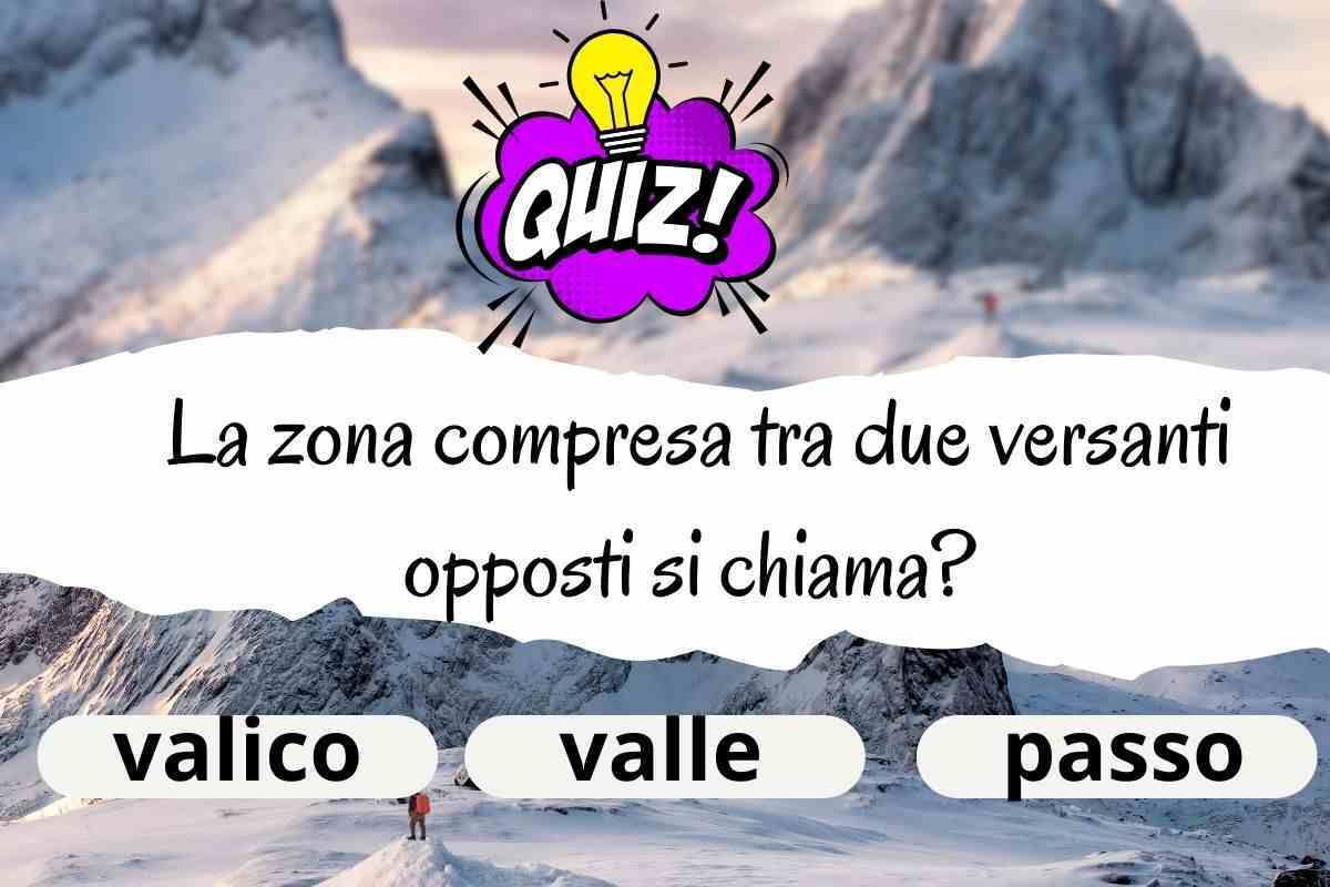 Test della montagna