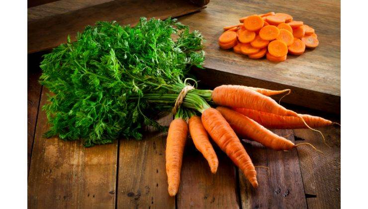 La carote combattono il gonfiore