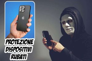 iPhone protezione per dispositivi rubati