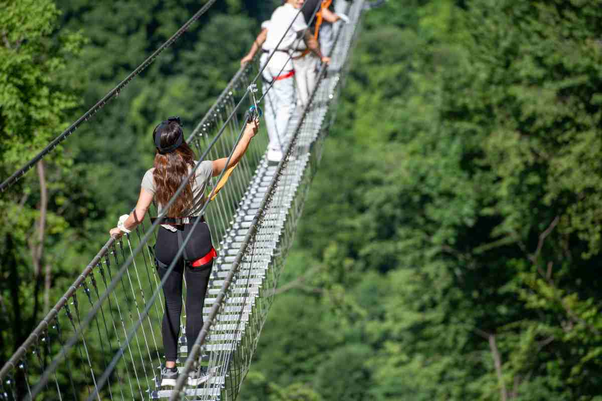 Dov'è il ponte tibetano più lungo del mondo