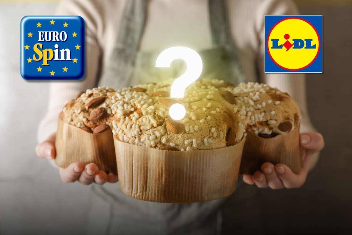 grandi marchi dietro colombe eurospin e lidl