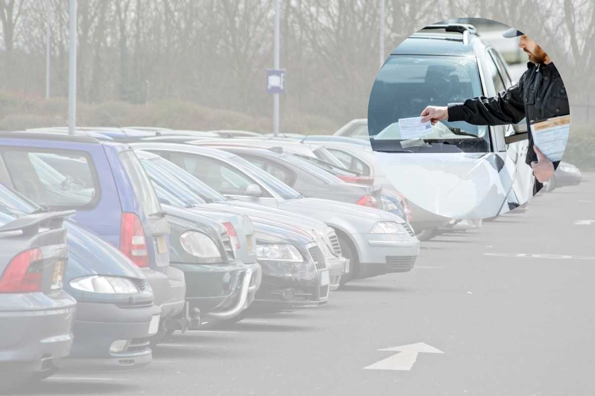 Sostare auto ti costerà una multa salata