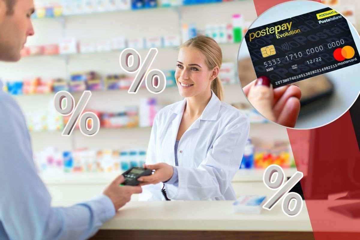 Sconto farmaci con Postepay e Bancoposta