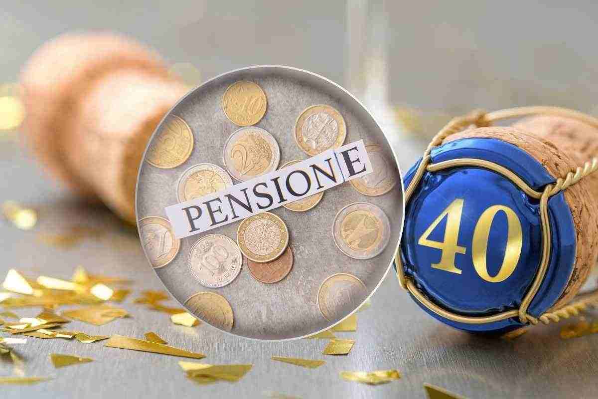 pensione a 40 anni