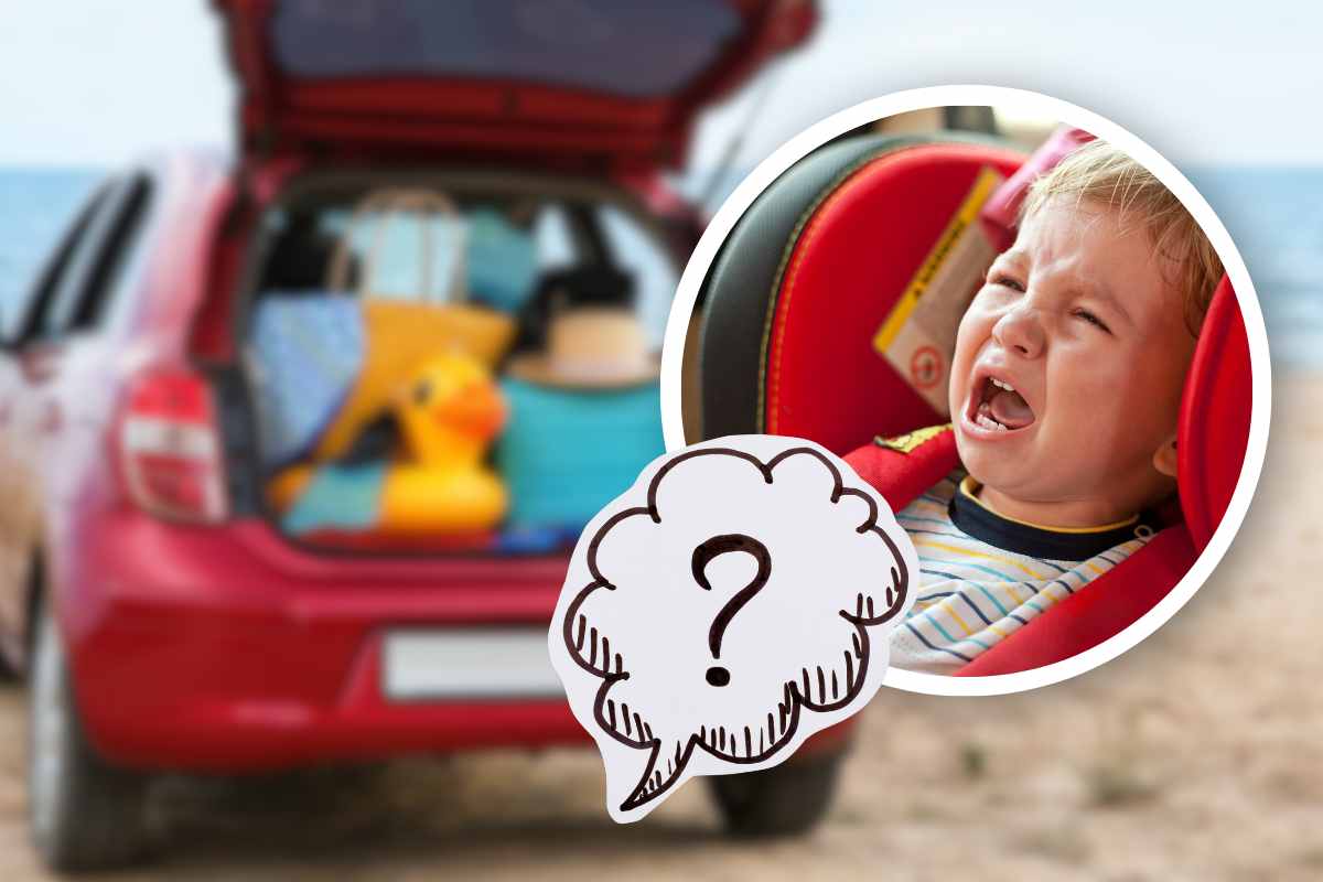 consigli per viaggiare in auto con bambini