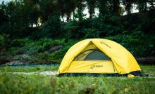 Una tenda da campeggio